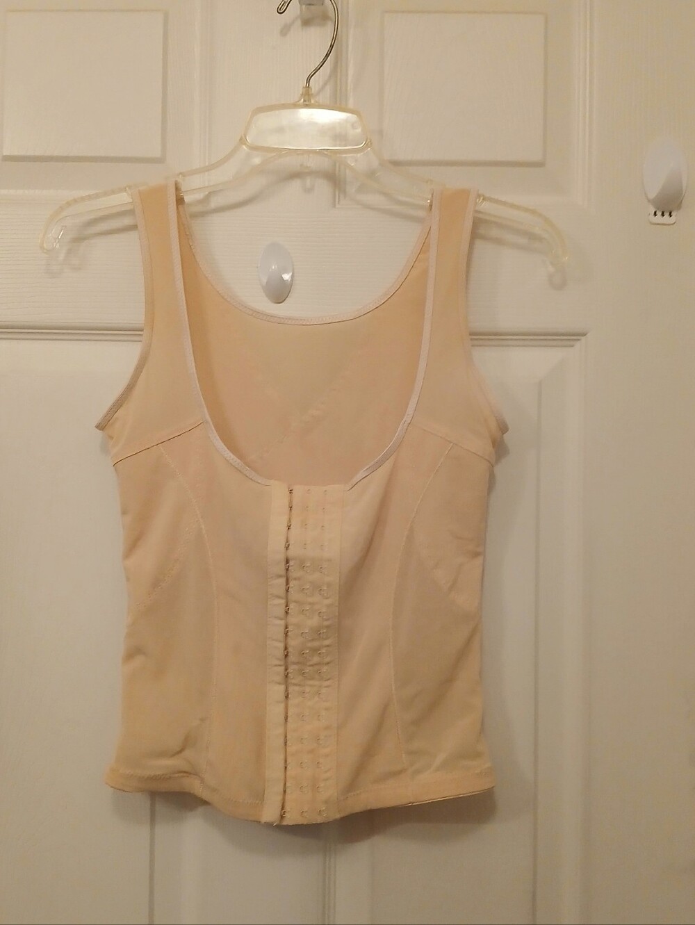 Unique Lingerie Underbust Body Shaper Size L Beige Back Support Vest Style